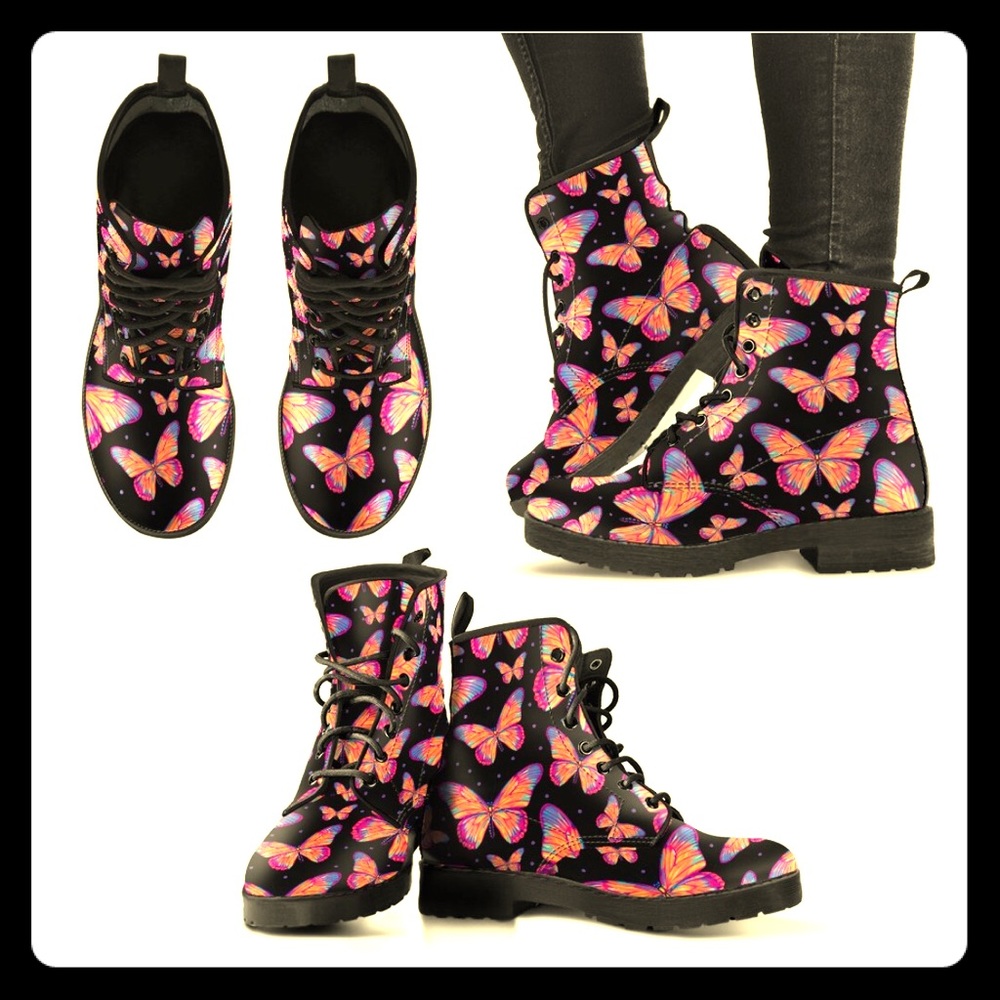 Elephansity butterfly boots women size 9 and 10